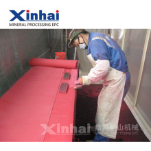 Grupo de produtos de borracha industrial da elasticidade da resistência de abrasão de Xinhai